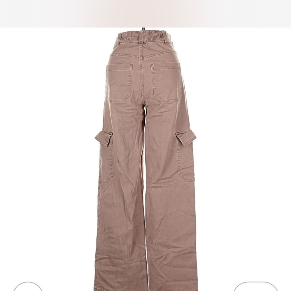 Wild Fable Taupe Elastic Waist Pants - Picture 2 of 3